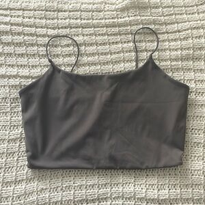garage grey tank top
